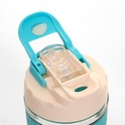 Термостакан Мастер К, 350 мл, стекло, голубой - Фото 4