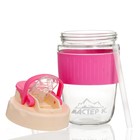 Термостакан Мастер К, 350 мл, стекло, розовый - Фото 2