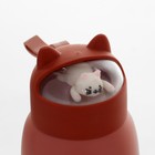 Бутылка для воды детская «Котик», 350 мл, стеклянная - Фото 4