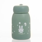 Бутылка для воды, 350 мл, "Маленький кролик", стеклянная - фото 319056062