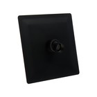 Лейка стационарная ZEIN Z2350, квадратная, 15×15 см, 1 режим, нержавеющая сталь, черная - фото 21772714