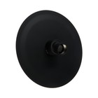 Лейка стационарная ZEIN Z2353, круглая, d=15 см, 1 режим, нержавеющая сталь, черный - фото 22691875