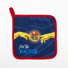 Набор кухонный «Feeling» варежка-прихватка 20х28 см, прихватка 17х17 см, 35% хлопок, 65% п/э - фото 21772925