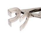 Зажим ручной ТУНДРА, двойной точечный захват, с фиксатором, 250 мм - Фото 3