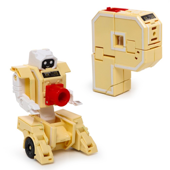 Набор роботов «Алфавит», трансформируются, 6 букв, собираются в 1 робота - фото 51877816