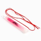 Неоновая светящаяся палочка, 15 см, розовый цвет - Фото 5