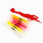 Неоновые светящиеся палочки, 15 см, набор 6 штук - Фото 5