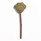 Игрушка для кошек из кошачьей мяты «Лапа» на палочке из мататаби, 13 см - Фото 3