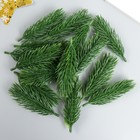 Декор "Ветки ели" набор 15 шт, размер 1 шт 10 см - фото 119412290