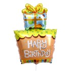 Воздушный шар фольгированный 35" «Подарки», фигура - фото 119116093