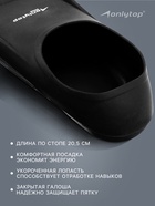 Ласты для плавания ONLYTOP, р. 33-35, цвет чёрный - Фото 3