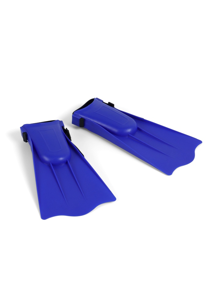 Ласты детские безразмерные ONLYTOP, до 8 лет, цвет синий - Фото 1