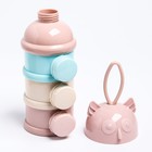 УЦЕНКА Контейнер для детского питания 4 секции «Совушка», МИКС 9282079