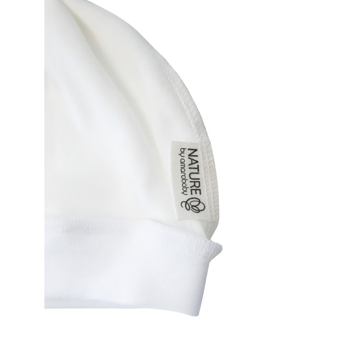Пеленка-кокон на молнии с шапочкой Nature essence, рост 68-74 см, цвет молочный - фото 1898741680