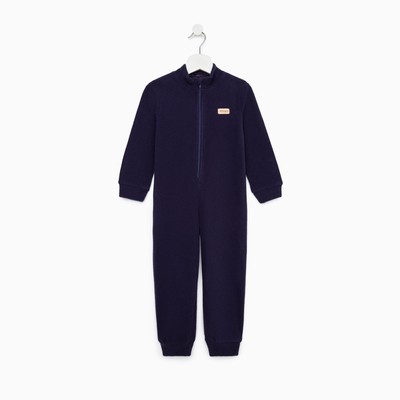 Комбинезон детский MINAKU, тёмно-синий, рост 104 см