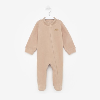 Комбинезон детский MINAKU бежевый, рост 62-68 см