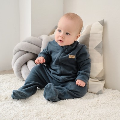 Комбинезон детский MINAKU, тёмно-серый, рост 86-92 см