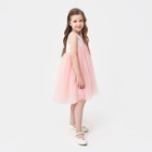 Платье для девочки MINAKU: PartyDress цвет розовый, рост 104 - Фото 2