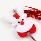 Дразнилка для кошек с бубенчиком «Новогодний заяц», 30 см - Фото 3