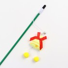 Дразнилка-удочка для кошек с бубенчиком «Колокольчик», 40 см - Фото 2