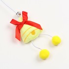 Дразнилка-удочка для кошек с бубенчиком «Колокольчик», 40 см - Фото 3