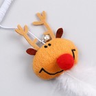 Дразнилка-удочка для кошек с бубенчиком "Олень", 40 см - Фото 3