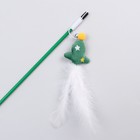 Дразнилка-удочка для кошек с бубенчиком «Ракета», 40 см - Фото 2