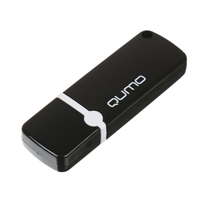 Флешка Qumo Optiva 02 Black, 32 Гб, USB2.0, черная - Фото 1