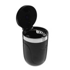 УЦЕНКА Пепельница для авто TORSO в подстаканник с подсветкой, черный - Фото 4