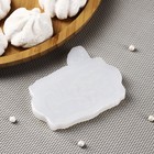 Силиконовый молд «С новым годом», 8,5×6 см, цвет прозрачный - фото 22936725