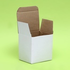 Коробка под кружку, без окна, белая 12 х 9,5 х 12 см - Фото 3