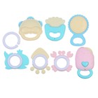 Погремушки с прорезывателем Крошка Я «Нежность», набор 5 шт. - Фото 6