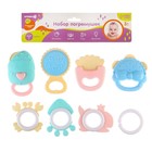 Погремушки с прорезывателем Крошка Я «Нежность», набор 5 шт. - Фото 9