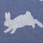 Набор полотенец Этель Hares & leaves 40х60 см - 2 шт., цв. синий, 100% хл - Фото 4