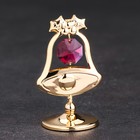 Сувенир «Колокольчик», с кристаллами - фото 10809976