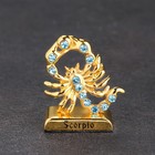 Сувенир знак зодиака "Скорпион", с кристаллами - Фото 2