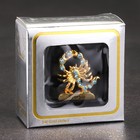 Сувенир знак зодиака "Скорпион", с кристаллами - фото 7437094