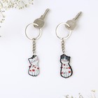 Брелок для ключей парный «ЗаМУРчательная любовь», акриловый, 13,3 х 8 - Фото 3