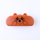 Футляр для очков «Мишка», коричневый - фото 24636399