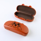 Футляр для очков «Мишка», коричневый - фото 24636401