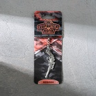 Брелок для ключей металлический «Характер и воля», 11.5×3 см - Фото 4