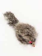Мышь из натурального меха, 7.5 см, микс белая/серая, фасовка 30 шт. - Фото 5