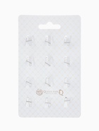 Брошь «Улиточка» с жемчужиной, белая в серебре (комплект 12 шт) - фото 49947313