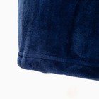 Халат унисекс LoveLife "Hygge" цвет тёмно-синий, one size, микрофибра, 100% п/э, 250 г/м2 9079413 - фото 14083316