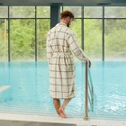 Халат мужской LoveLife "Клетка" Вид 2, one size, микрофибра, 100% п/э, 250 г/м2 9079446 - фото 844195