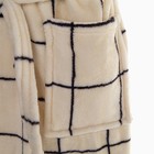 Халат мужской LoveLife "Клетка" Вид 2, one size, микрофибра, 100% п/э, 250 г/м2 9079446 - фото 844201