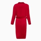 Халат LoveLife «Cozy» цвет бордовый, размер S, микрофибра, 100% п/э, 250 г/м² - фото 49188952