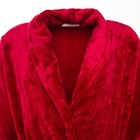 Халат LoveLife "Cozy" цвет бордовый, размер M, микрофибра, 100% п/э, 250 г/м2 9079451 - фото 14083369