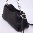 Сумка-багет на молнии, цвет чёрный - фото 24726394