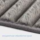 Коврики для ванной и туалета SAVANNA «Оливия», 2 шт., 40×50 см, 50×80 см, серые - Фото 4